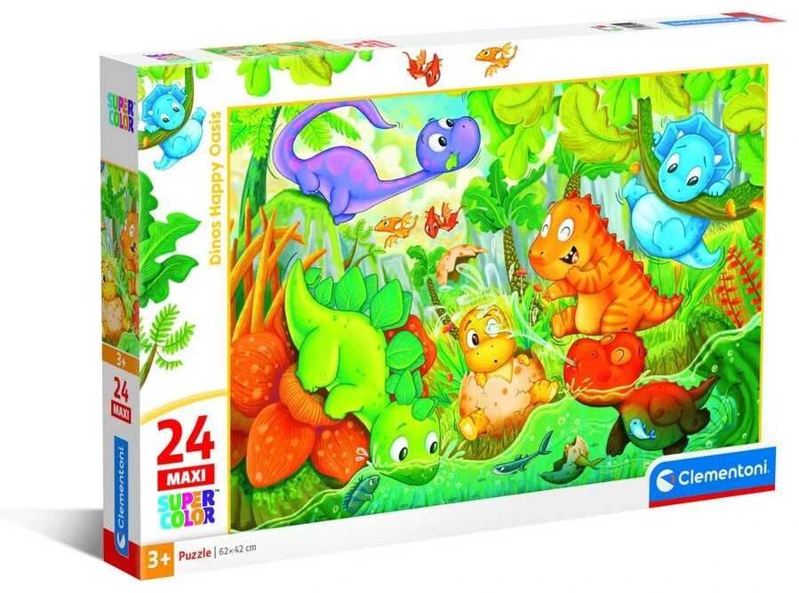 Clementoni Dėlionė 24 vnt. - Dinozaurai