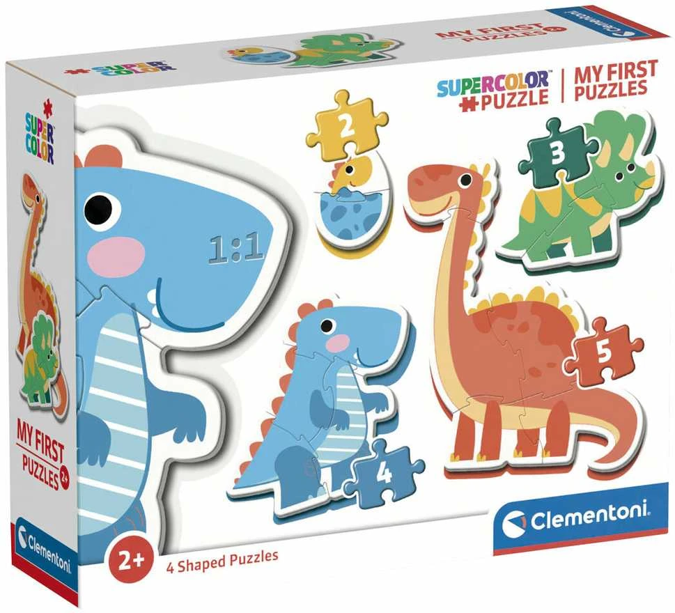 Clementoni Dėlionė 14 vnt. - "Mano pirmoji dėlionė" - Dinozaurai