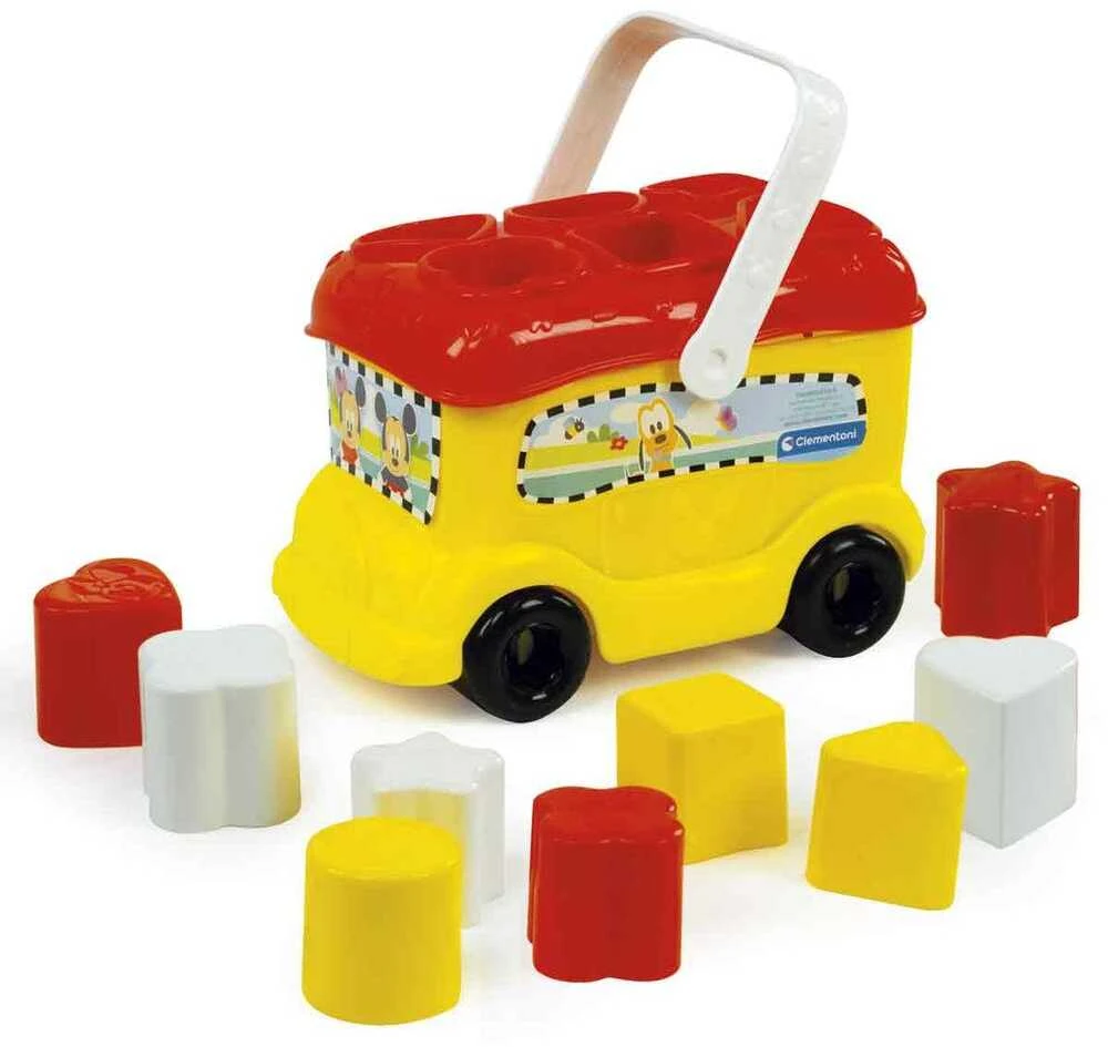 Clementoni Rūšiavimo autobusas "Mickey"