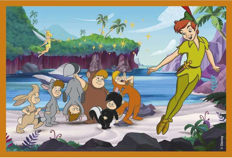 Clementoni Clementoni Paveikslėlių kaladėlės 6 vnt. Disney Classic 40657