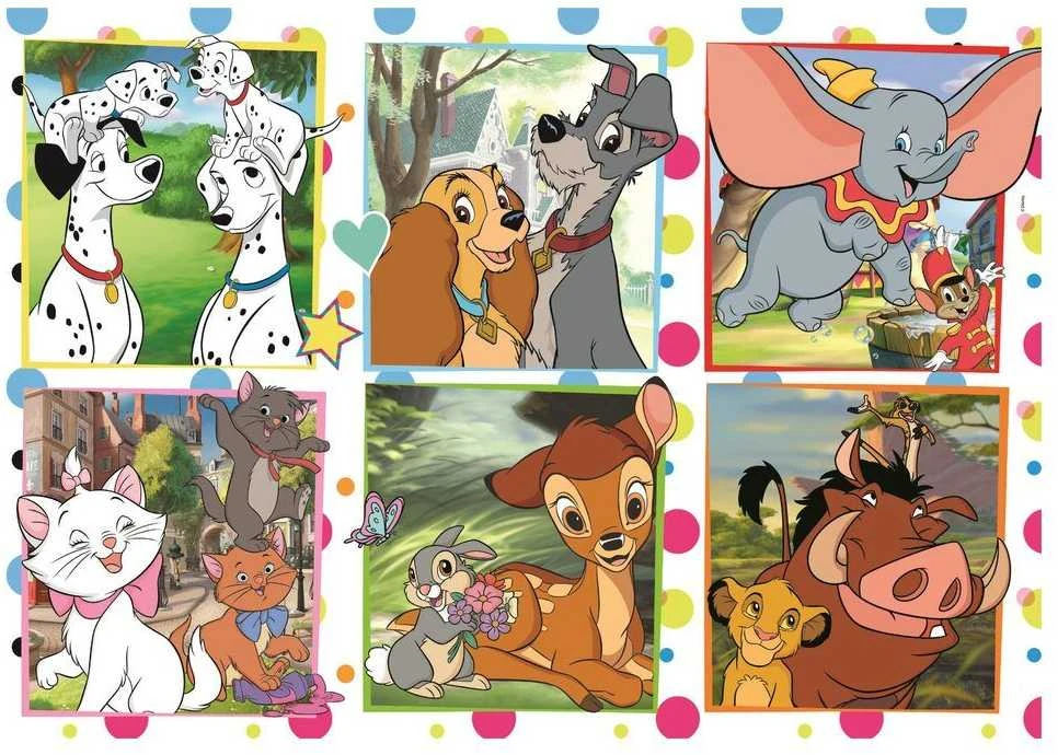 Clementoni Dėlionė 104 vnt. - Disney
