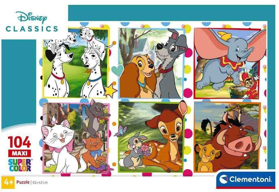 Clementoni Dėlionė 104 vnt. - Disney