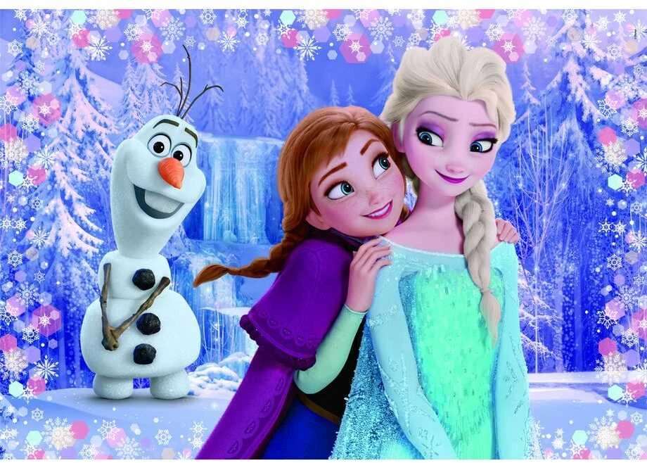 Clementoni Dėlionė 2x20 vnt. - Frozen