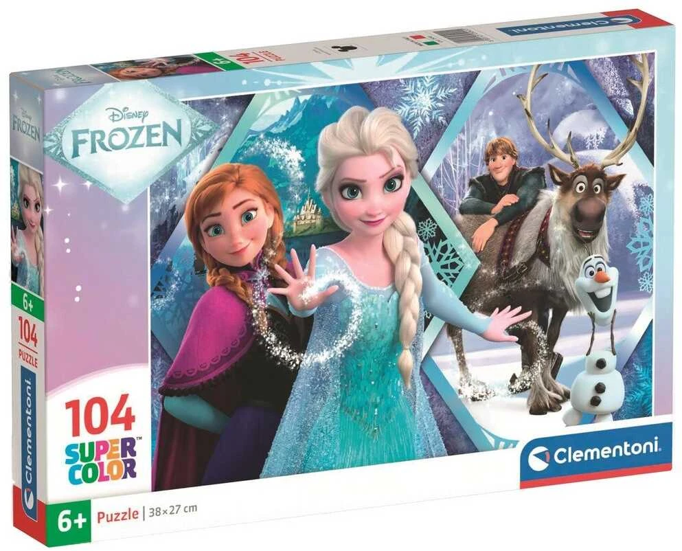 Clementoni Dėlionė 104 vnt. - Frozen