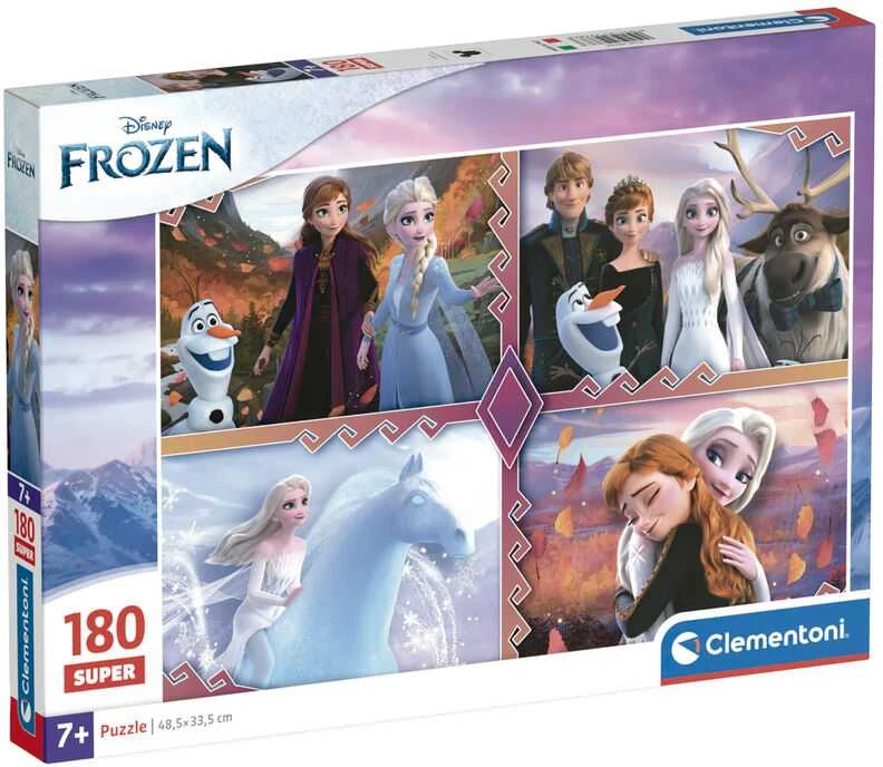 Clementoni Dėlionė 180 vnt. - Frozen