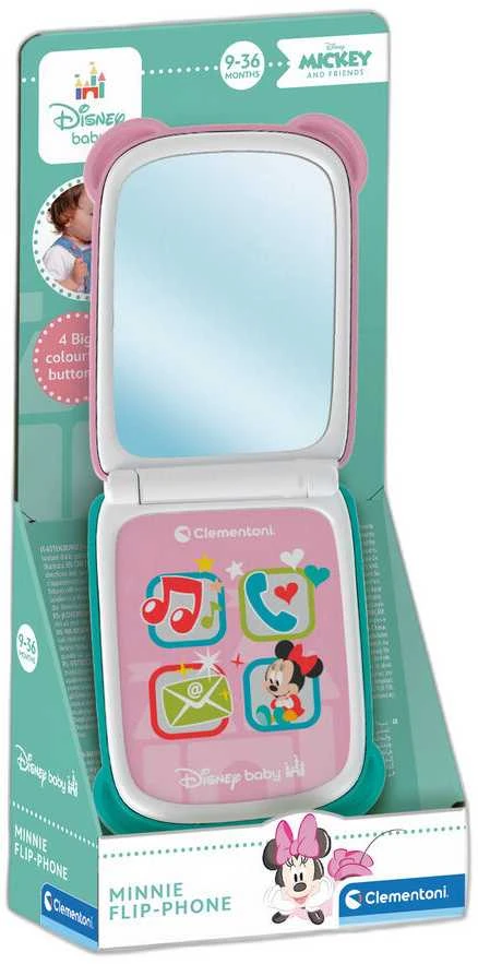 Clementoni Žaislai CLE BABY DISNEY Minnie telefonas 17515