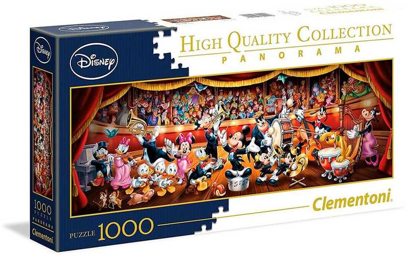 Clementoni Dėlionė 1000 vnt. - "Disney" orkestras