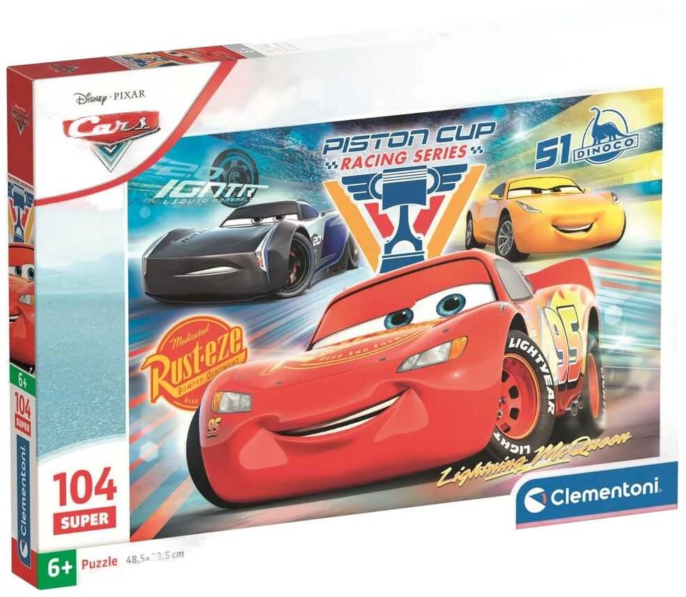 Clementoni Dėlionė 104 vnt. - Ratai