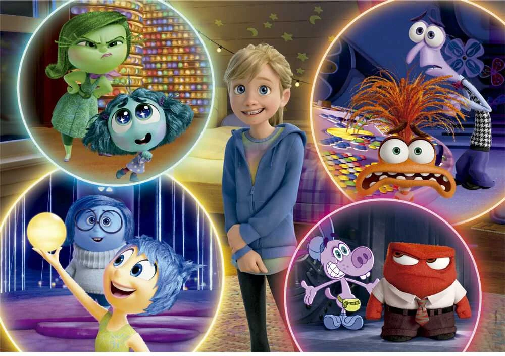 Clementoni Dėlionė 104 vnt. - Inside Out 2 aprašymas - Prekės nuotrauka