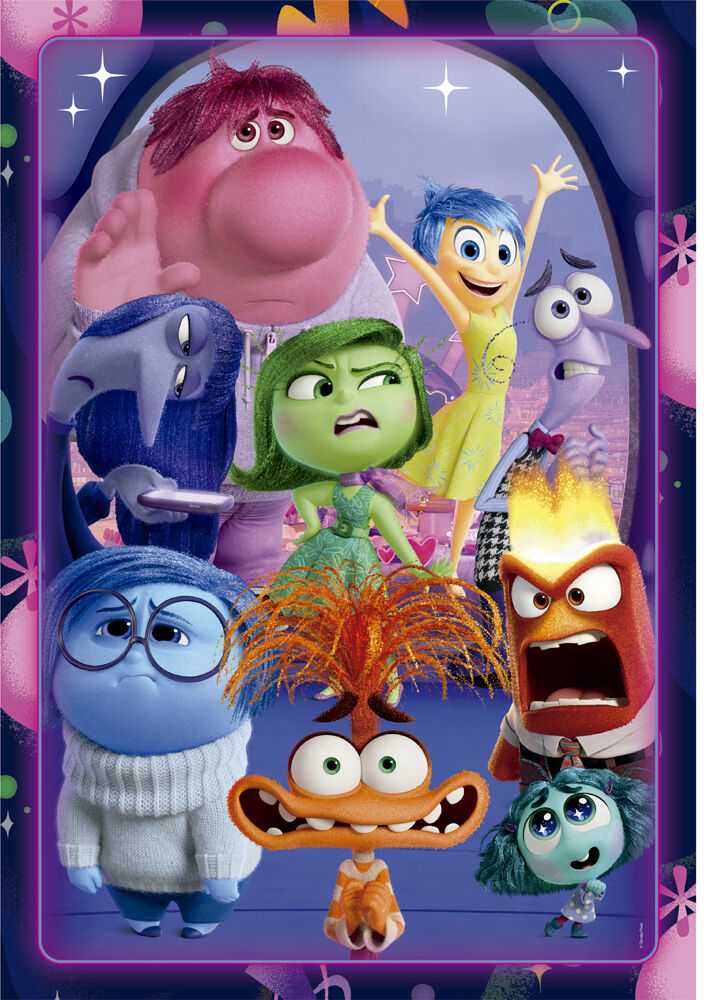 Clementoni Dėlionė 104 vnt. - Inside Out 2 aprašymas - Prekės nuotrauka