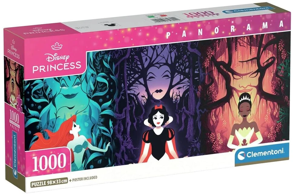 Clementoni Dėlionė 1000 vnt. - Disney princesės