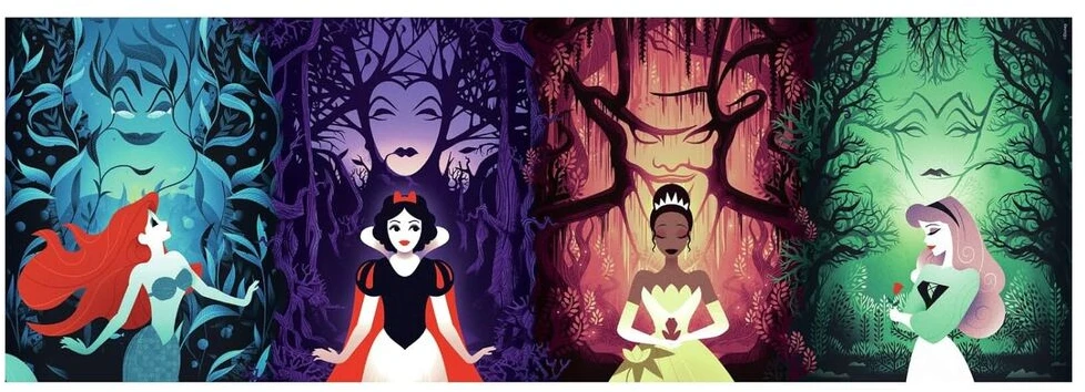 Clementoni Dėlionė 1000 vnt. - Disney princesės