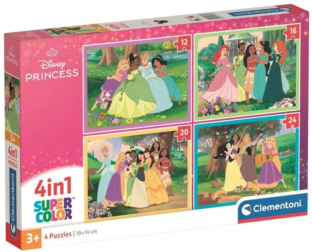 Clementoni Dėlionė 72 vnt. - Disney princesės