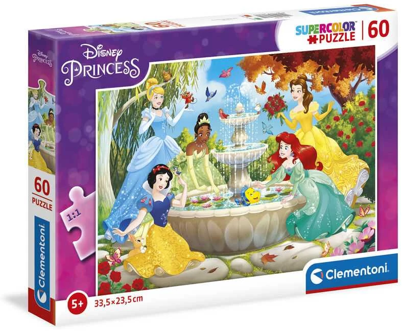 Clementoni Dėlionė 60 vnt. - Princesės