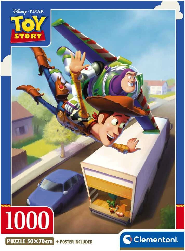 Clementoni Dėlionė 1000 vnt. - Žaislų istorija