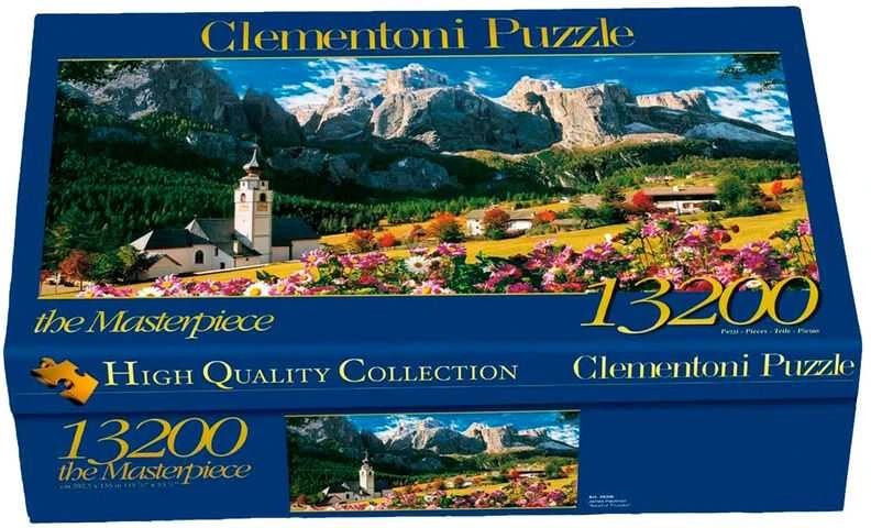 Clementoni Dėlionė 13200 vnt. - Kalnai