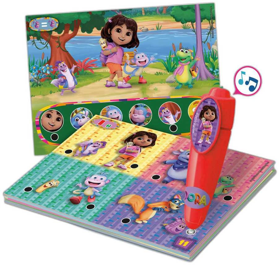 Dėlionė Clementoni Toys CLE interaktyvi viktorina Dora 16682