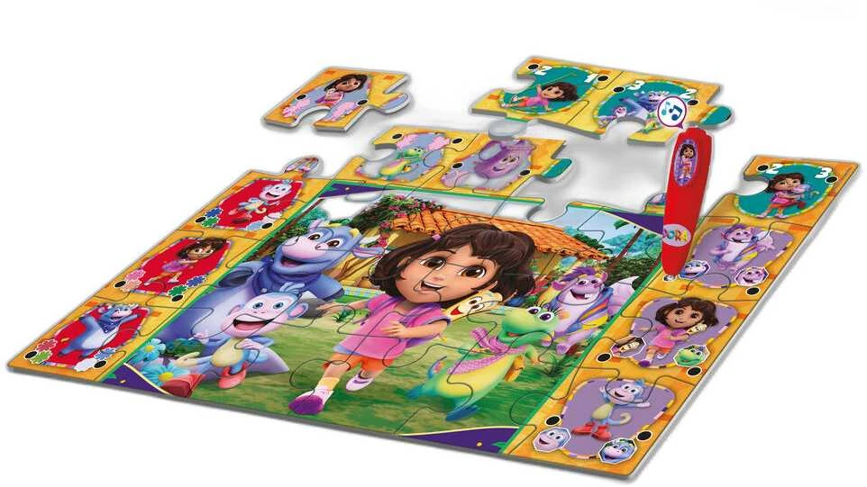 Clementoni Toys interaktyvi grindų dėlionė CLE DORA 16687