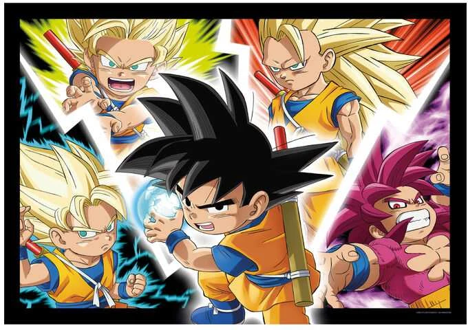 Clementoni Dėlionė 104 vnt. - Dragon Ball aprašymas - Prekės nuotrauka