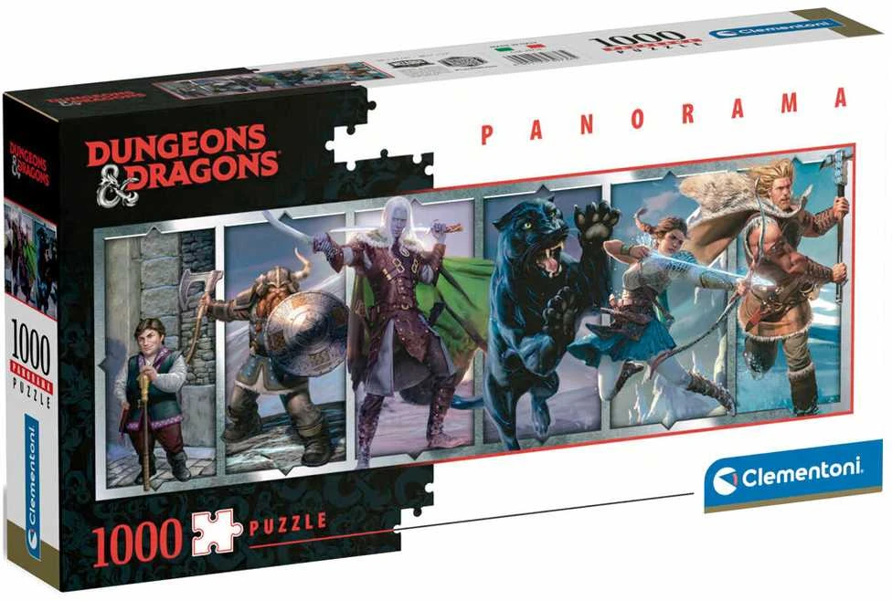 Clementoni Dėlionė 1000 vnt. - Dungeons & Dragons