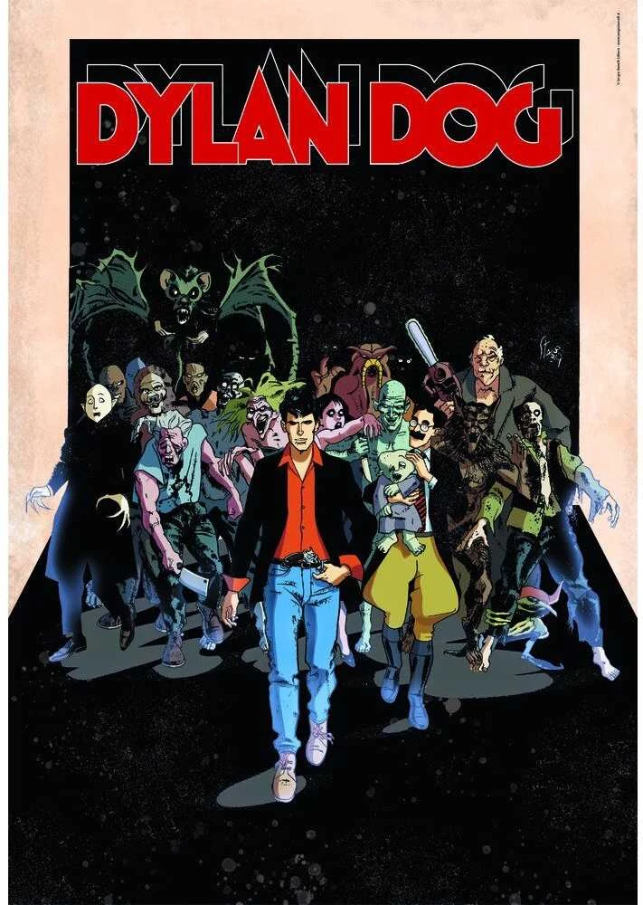 Clementoni Dėlionė 1000 vnt. - Dylan Dog