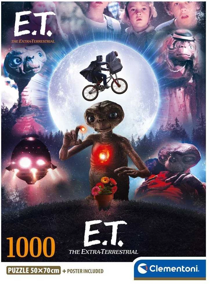 Clementoni Dėlionė 1000 vnt. - E.T.