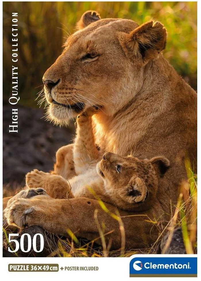 Clementoni Dėlionė 500 vnt. - Mamos meilė