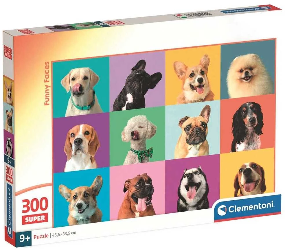 Clementoni Dėlionė 300 vnt. - Šuniukai