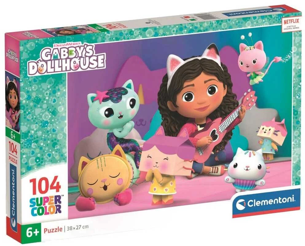Clementoni Dėlionė 104 vnt. - Gabby's Dollhouse