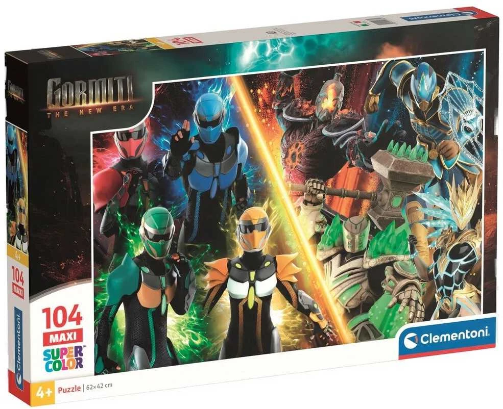 Dėlionė Clementoni Gormiti The New Era Maxi galvosūkis 104vnt