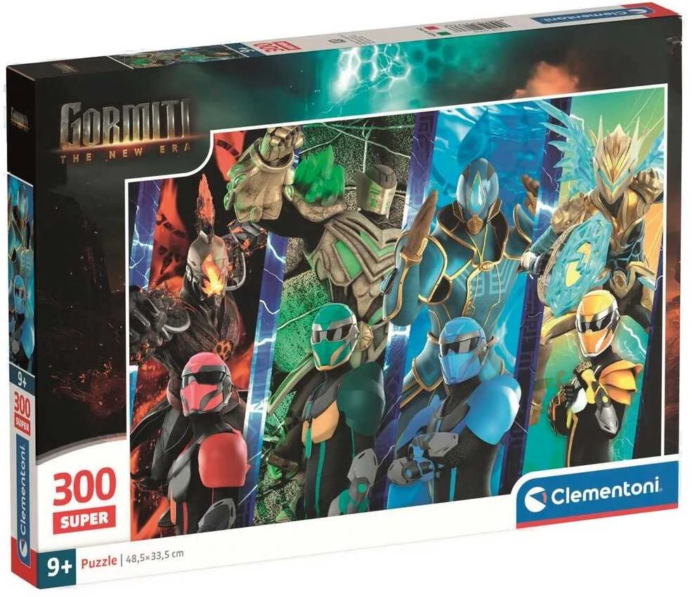 Dėlionė Clementoni Gormiti The New Era super puzzle 300pcs
