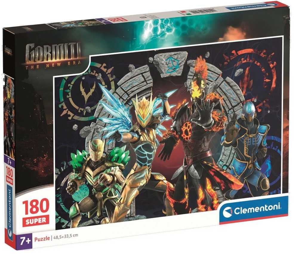 Clementoni Gormiti „The New Era“ dėlionė, 180 detalių