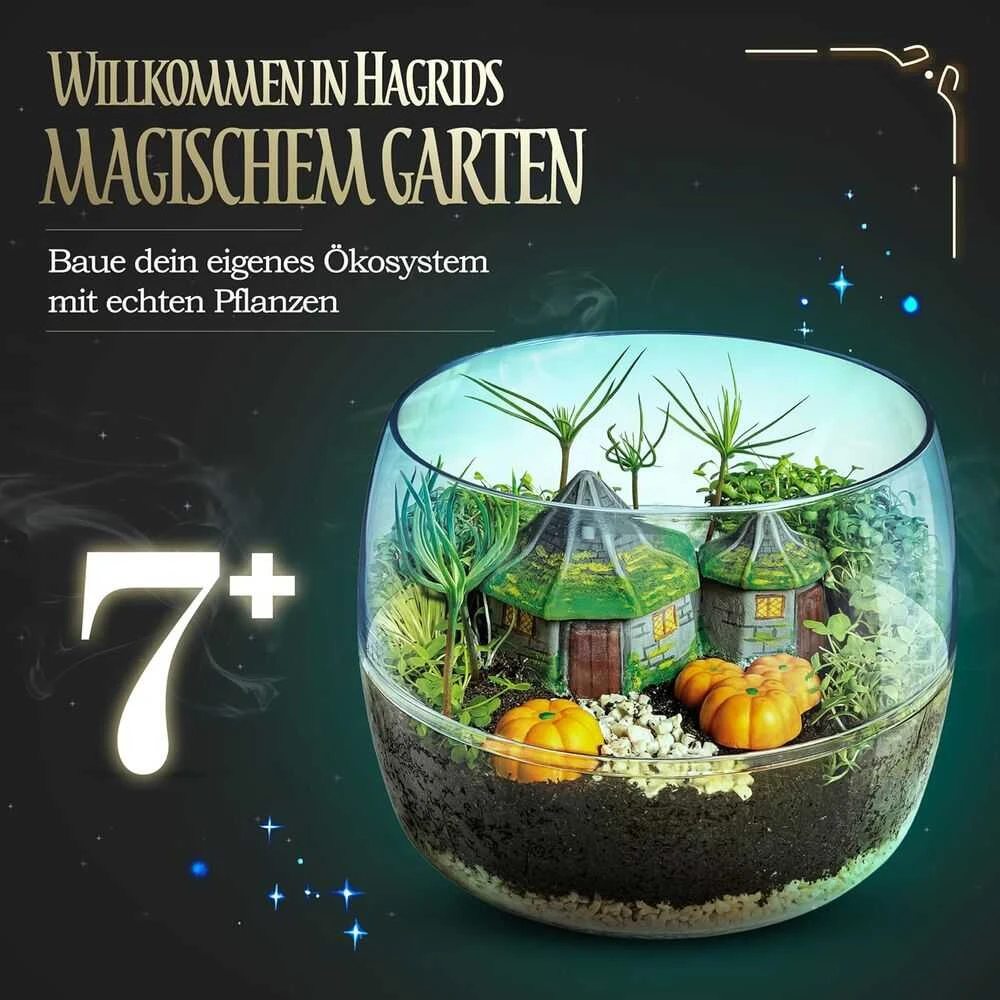 Clementoni Kūrybos rinkinys Harry Potter Hagrids Hut Terrarium