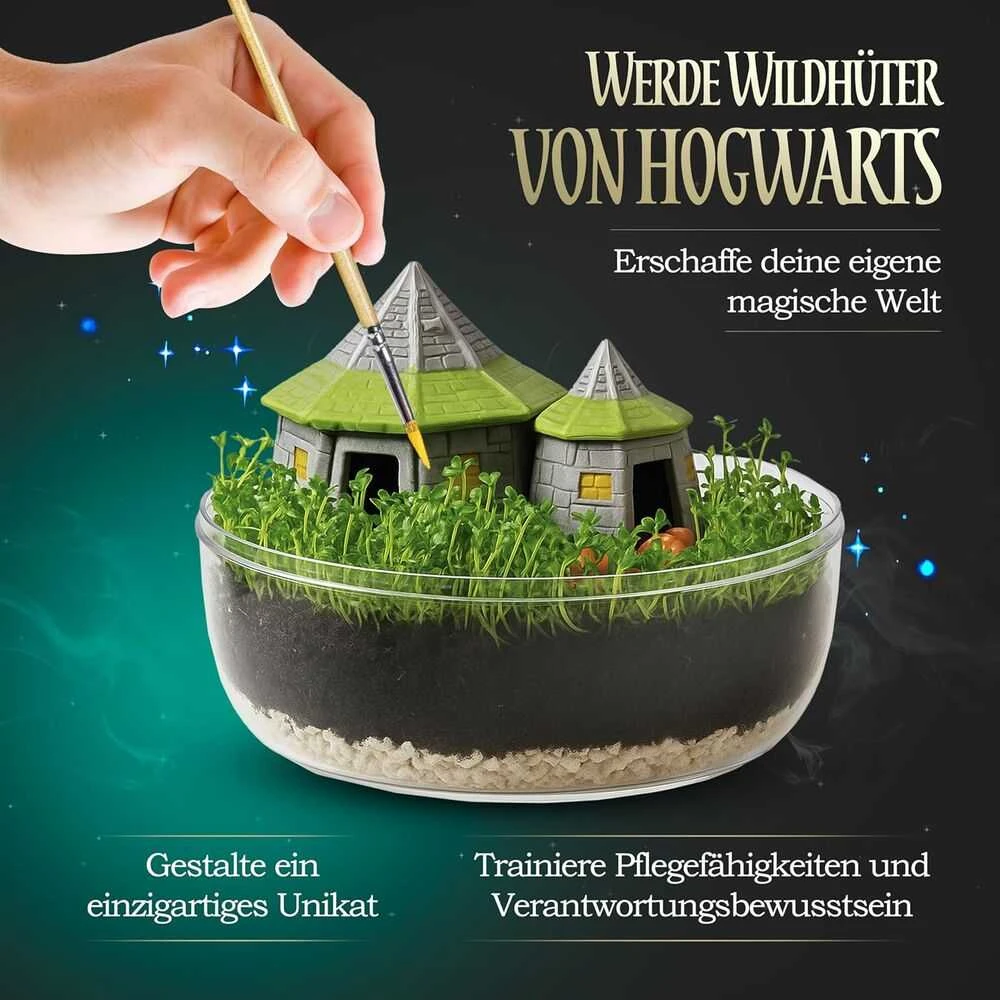 Clementoni Kūrybos rinkinys Harry Potter Hagrids Hut Terrarium