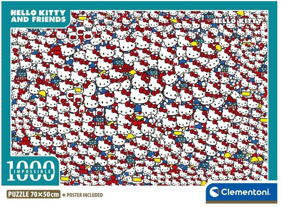 Clementoni Dėlionė 1000 vnt. - Hello Kitty