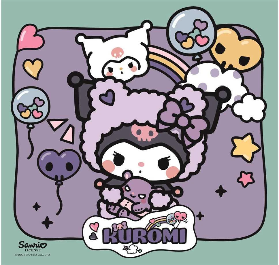 Dėlionė Clementoni CLE puzzle 3x48 Square Kuromi 25027