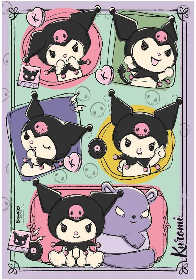 Dėlionė Clementoni CLE puzzle 500 Kuromi Compact Box 35622
