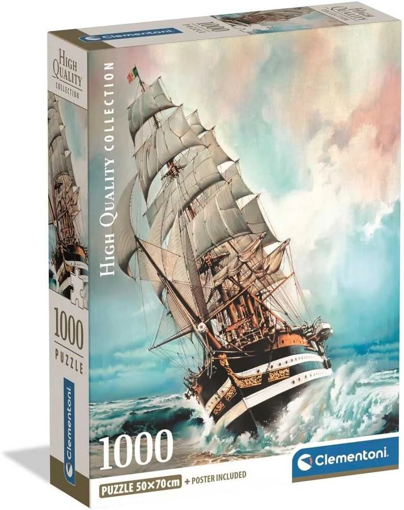 Clementoni Dėlionė 1000 vnt. - Laivas