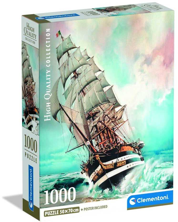 Clementoni Dėlionė 1000 vnt. - Laivas aprašymas - Prekės nuotrauka