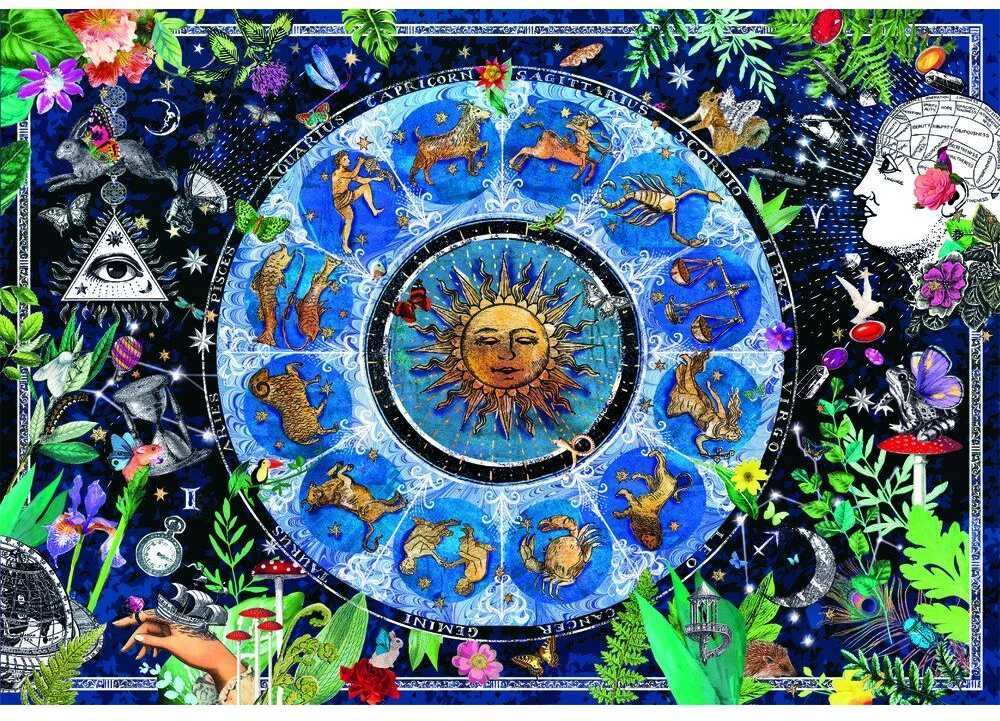 Clementoni Dėlionė 1000 vnt. - Astrologinė diagrama