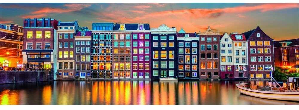 Clementoni Dėlionė 1000 vnt. - Amsterdamas