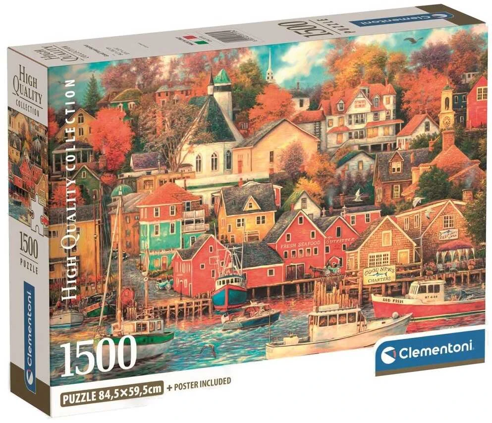 Clementoni Dėlionė 1500 vnt. - Prieplauka