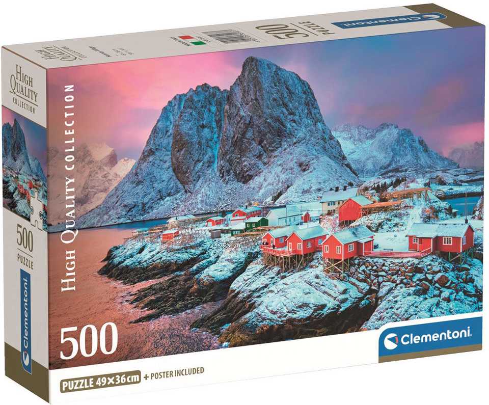 Clementoni Dėlionė 500 vnt. - Hamnøy