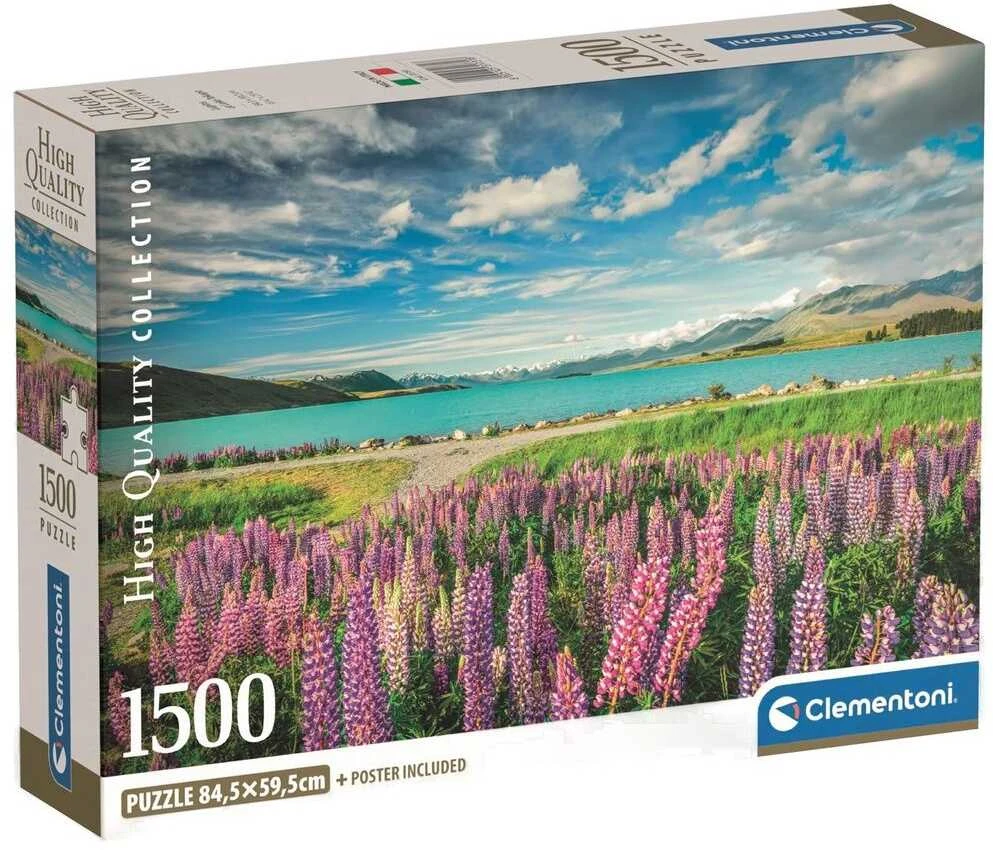 Clementoni Dėlionė 1500 vnt. - Lubinai