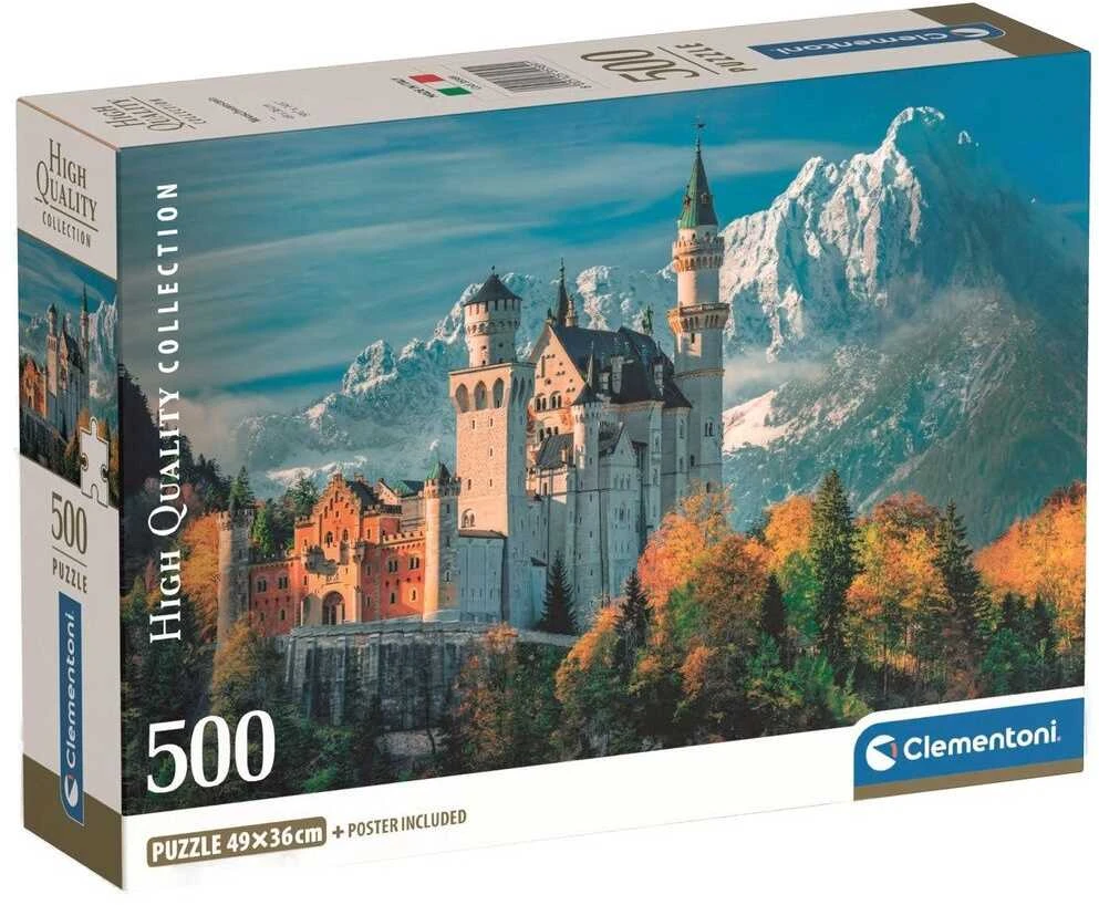Clementoni Dėlionė 500 vnt. - Noišvanšteino pilis