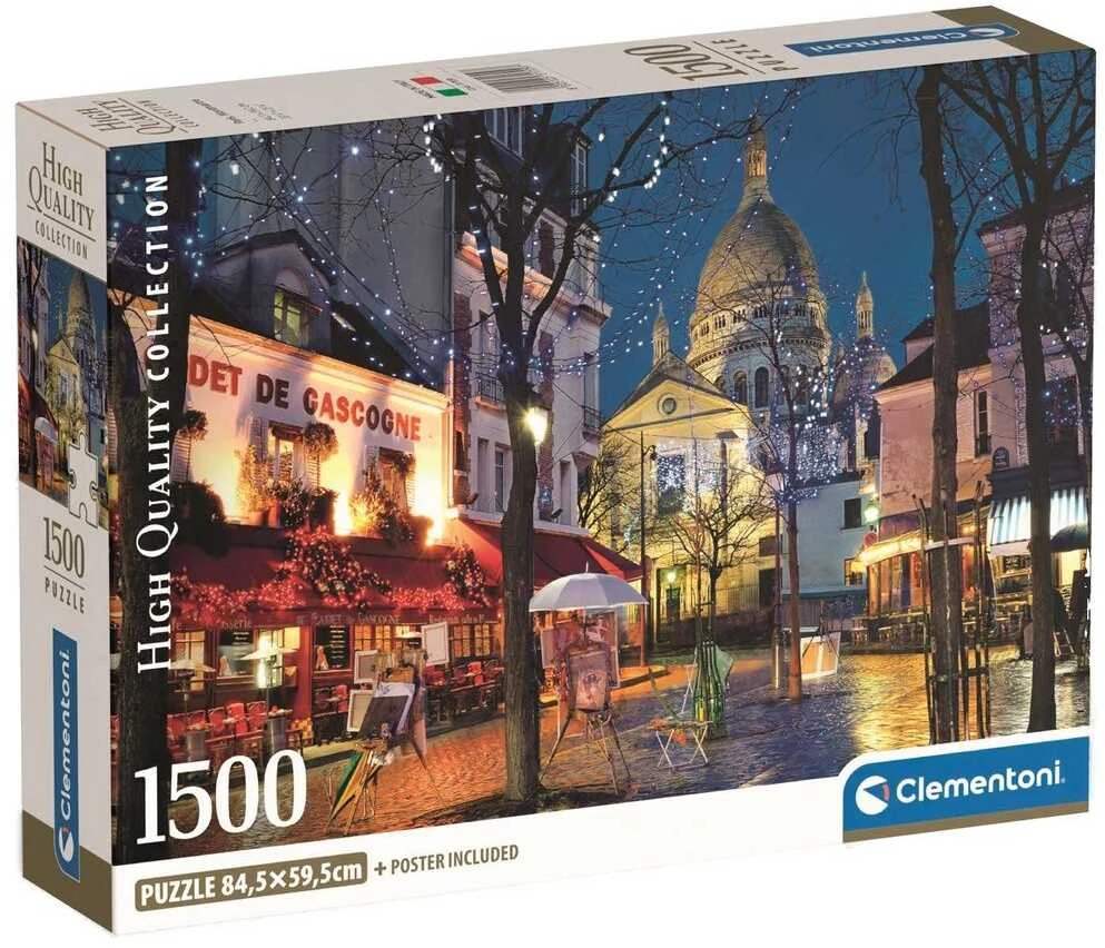 Clementoni Dėlionė 1500 vnt. - Paryžius