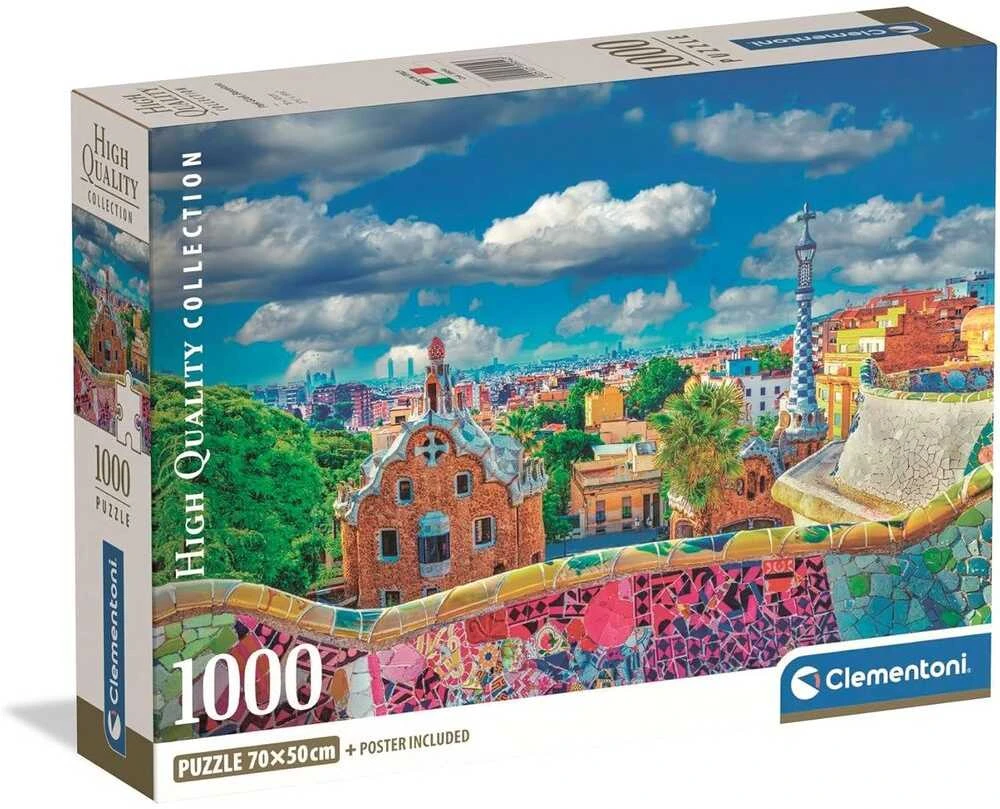 Clementoni Dėlionė 1000 vnt. - Barselona