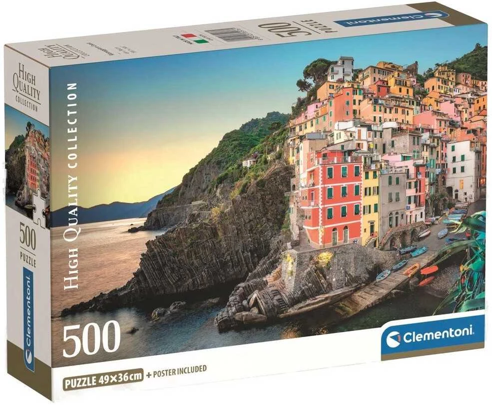 Clementoni Dėlionė 500 vnt. -  Riomaggiore, Italija