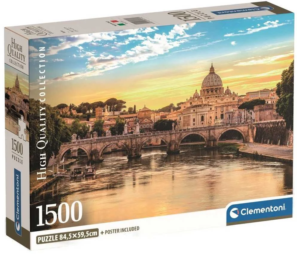 Clementoni Dėlionė 1500 vnt. - Roma