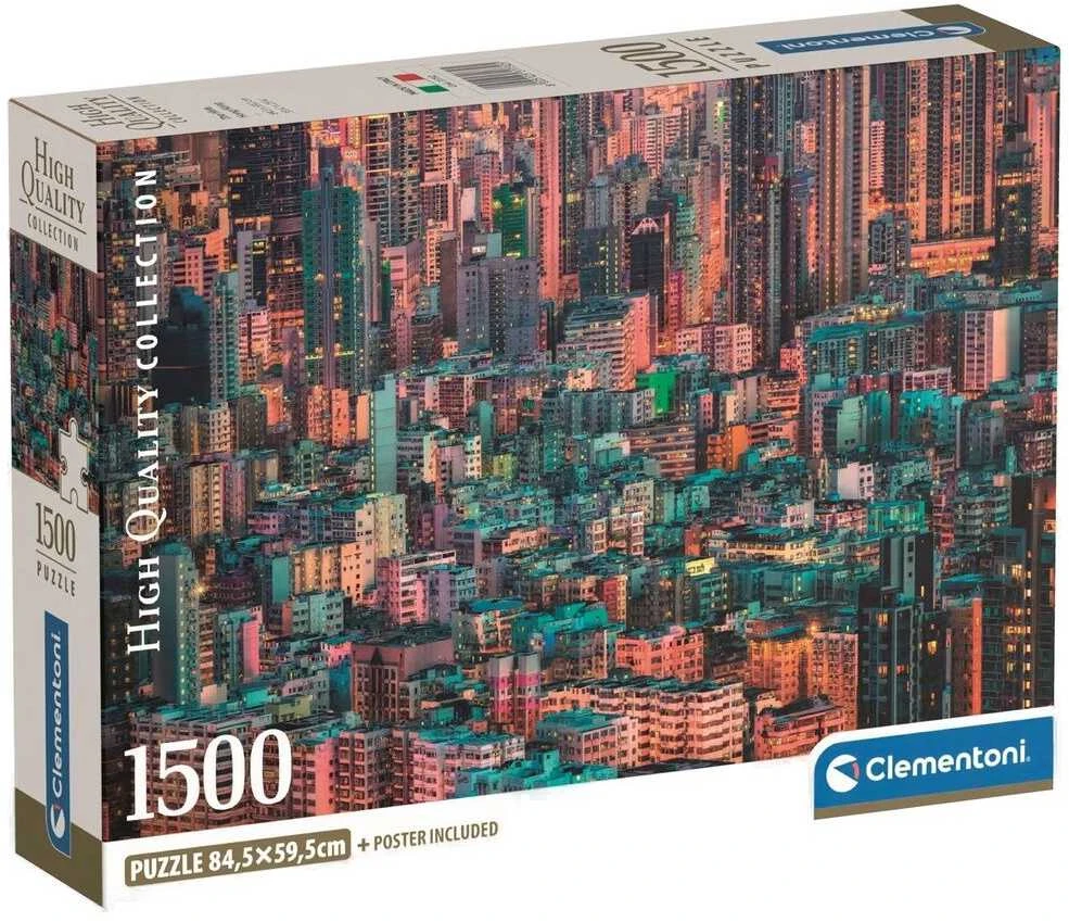 Clementoni Dėlionė 1500 vnt. - Honkongas